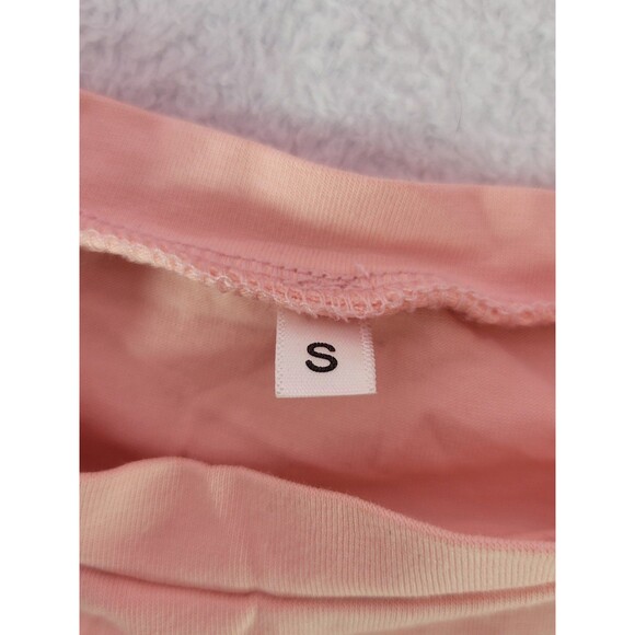 Y2K Pink Teddy Bear Crop Top Size Small "You Look Like You Have A Small" T-Shirt - Picture 3 of 8